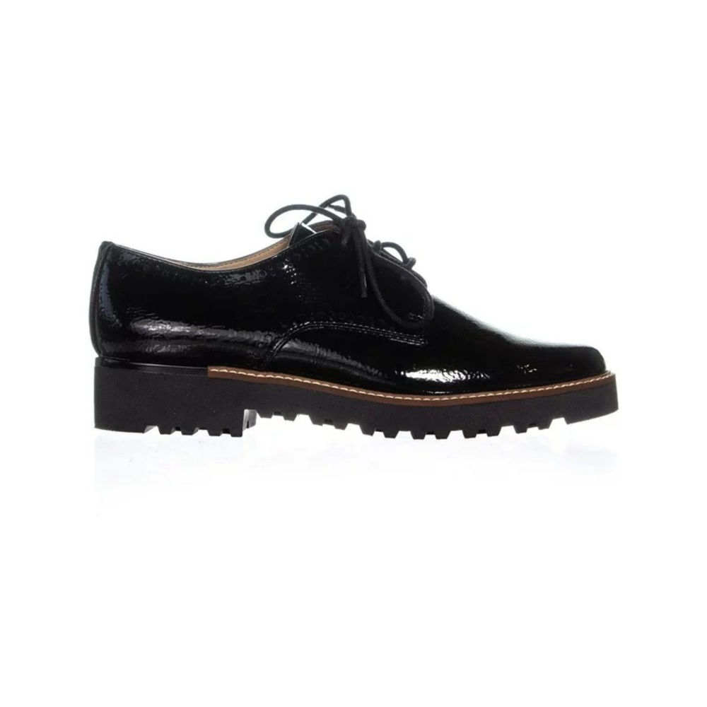 Franco Sarto Carlee Patent Oxfords Size 7.5